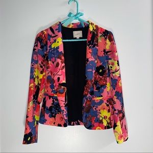 Bright Floral Blazer